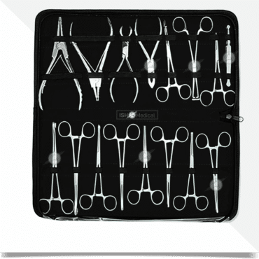 Body Piercing tools kit 16 pcs -1