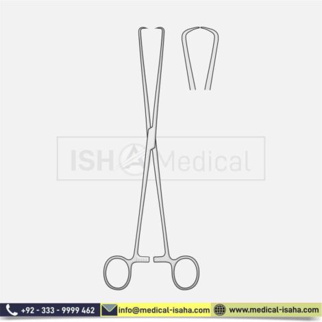 Handmade Braun Uterine Forceps 250 mm