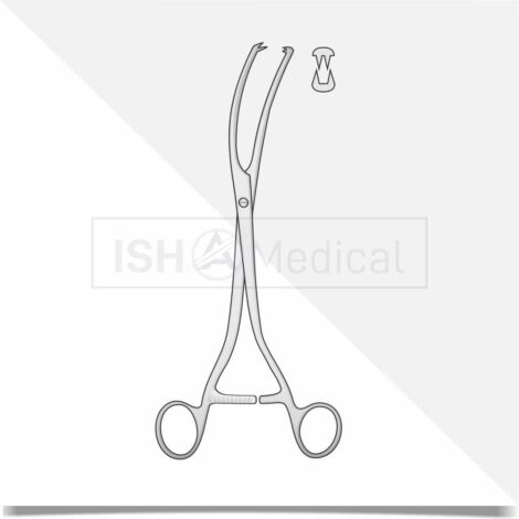 Museux Uterine Forceps 240 Mm