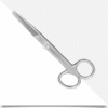 Operating Scissors for body piercing