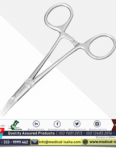 Buy Dermal Anchor Holder Curved 5.5 inch - with three holes 1.5mm, 2mm, and 2.5mm Stainless Steel. - ISAHA Medical